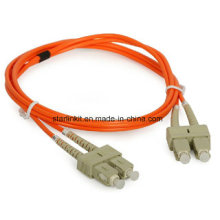 Cable de conexión de fibra Cable multimodo (2xSC-2xSC, 9/125)